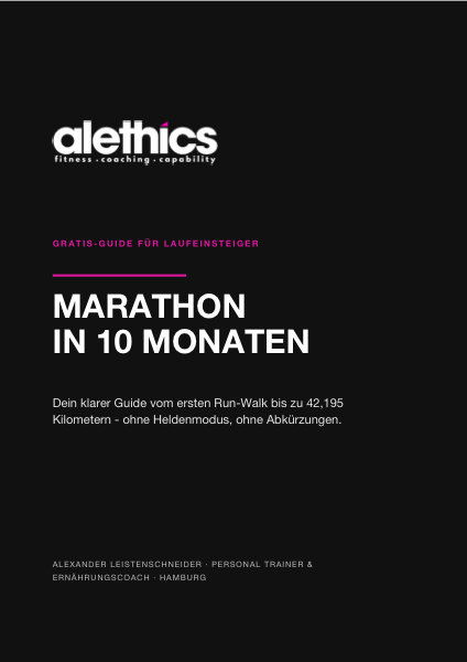 Cover: Marathon in 10 Monaten