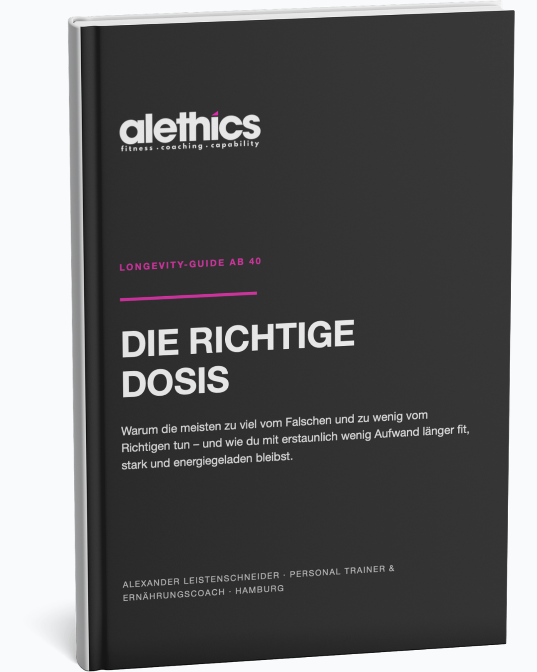 Buchcover - Die richtige Dosis ab 40