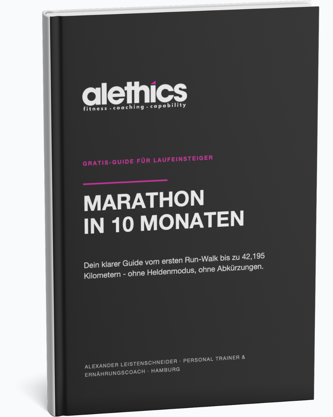 Buchcover - Marathon in 10 Monaten
